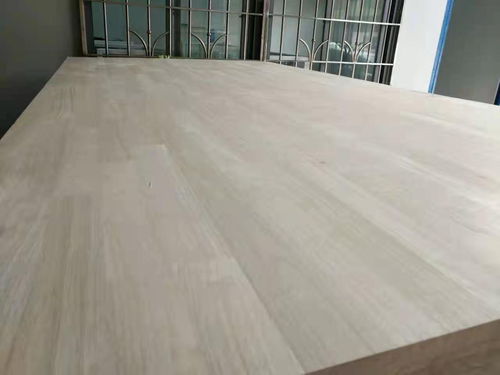 佛山橡木門齒接板aa級泰國橡膠木無節(jié)斯柏林拼板廠