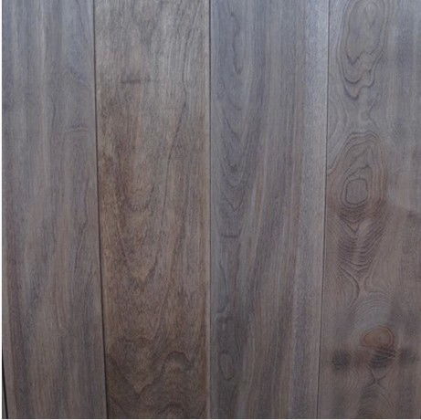 鴻基木業地板 全實木地板 楓木手抓紋仿古海底生物色